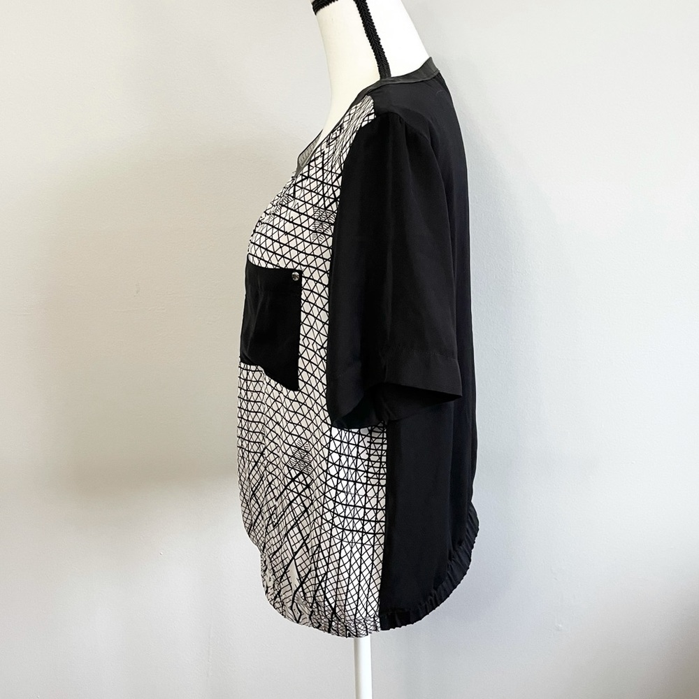 Calvin Klein Patterned Bubble Blouse - image 6